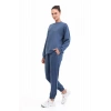 Lumberjack 16alice-c Ck97 0 Yaka Kadin Sweat - Indigo
