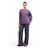 Lumberjack 16alice-c Ck97 0 Yaka Kadin Sweat - Mor