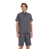 Lumberjack Boone 12bs103 Yakali Erkek Tshirt - Antrasit