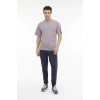 Lumberjack C Neck 11bs38 0 Yaka Erkek Tshirt - Pastel Lila