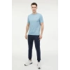 Lumberjack Ct100 0 Yaka Erkek Tshirt - Acik Mavi