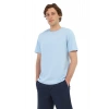 Lumberjack Ct102 0 Yaka Erkek Tshirt - Acik Mavi