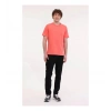 Lumberjack Ct102 0 Yaka Erkek Tshirt - Mercan