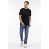 Lumberjack Ct102 0 Yaka Erkek Tshirt - Siyah