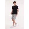 Lumberjack Ct102 0 Yaka Erkek Tshirt - Siyah