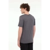 Lumberjack Ct110 0 Yaka Erkek Tshirt - Antrasit