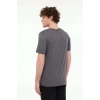 Lumberjack Ct110 0 Yaka Erkek Tshirt - Antrasit