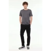Lumberjack Ct110 0 Yaka Erkek Tshirt - Antrasit
