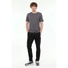Lumberjack Ct110 0 Yaka Erkek Tshirt - Antrasit