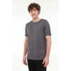 Lumberjack Ct110 0 Yaka Erkek Tshirt - Antrasit
