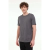 Lumberjack Ct110 0 Yaka Erkek Tshirt - Antrasit