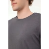 Lumberjack Ct110 0 Yaka Erkek Tshirt - Antrasit
