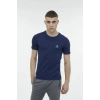 Lumberjack Ct110 0 Yaka Erkek Tshirt - Lacivert