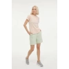 Lumberjack Ct122 0 Yaka Basic Kadın Body - Acik Somon