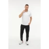 Lumberjack Ct461 Sherman Erkek Yakali Tshirt - Beyaz