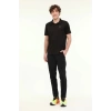 Lumberjack Ct461 Sherman Erkek Yakali Tshirt - Siyah