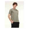 Lumberjack Ct461 Yakali Erkek Tshirt - Haki