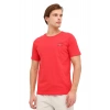 Lumberjack Ezio 11itl1088 0 Yaka Erkek Tshirt - Kirmizi