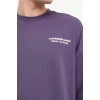 Lumberjack Franco 11ff10 0 Yaka Erkek Tshirt - Mor