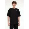 Lumberjack Franco 11ff10 0 Yaka Erkek Tshirt - Siyah