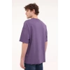 Lumberjack Franco 11ff17 0 Yaka Erkek Tshirt - Mor