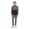 Lumberjack Luka 16itl815 Yarim Fermuarli Erkek Sweat - Antrasit Siyah