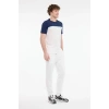 Lumberjack Matte 11itl444 0 Yaka Erkek Tshirt - Lacivert Beyaz
