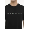 Lumberjack Ml Mesus 11urbng2022 0 Yaka Erkek Tshirt - Siyah