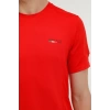 Lumberjack Ml Sante 11itly93 0 Yaka Erkek Tshirt - Kirmizi