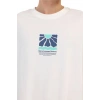 Lumberjack Ravon 11hl-202 0 Yaka Erkek Tshirt - Kirik Beyaz