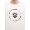Lumberjack Renato 11itl1030 0 Yaka Erkek Tshirt - Beyaz