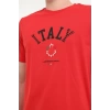 Lumberjack Renato 11itl1030 0 Yaka Erkek Tshirt - Kirmizi