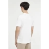 Lumberjack Renato 11itl414 0 Yaka Erkek Tshirt - Beyaz