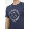 Lumberjack Renato 11itl414 0 Yaka Erkek Tshirt - Lacivert