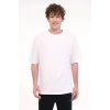 Lumberjack Ros 11hs113 0 Yaka Erkek Tshirt - Kirik Beyaz
