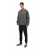 Lumberjack Ros 16hs108 0 Yaka Erkek Sweat - Antrasit