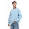 Lumberjack Ros 16hs108 0 Yaka Erkek Sweat - Aqua