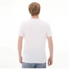 Lumberjack Sn682 0 Yaka Erkek Tshirt - Beyaz