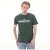 Lumberjack Sn682 0 Yaka Erkek Tshirt - Koyu Yesil