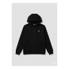 Lumberjack Sn72 Fermuarli Kapsonlu Cocuk Sweat - Siyah