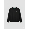 Lumberjack Sn75 0 Yaka Cocuk Sweat - Siyah