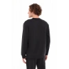 Lumberjack Uros 16itl817 0 Yaka Erkek Sweat - Siyah