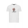 Lumberjack Willy 11ds1004 0 Yaka Erkek Tshirt - Ekru