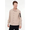 Lumberjack Zuhn 60itl522 Erkek Gomlek - Bej