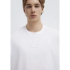 Mavi 0610100 0 Yaka Erkek Tshirt - Beyaz