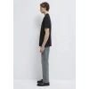 Mavi 0610100 0 Yaka Erkek Tshirt - Siyah