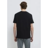Mavi 0610100 0 Yaka Erkek Tshirt - Siyah