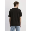 Mavi 0610136 0 Yaka Erkek Tshirt - Siyah