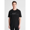Mavi 0610254 0 Yaka Erkek Tshirt - Siyah
