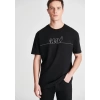 Mavi 0610254 0 Yaka Erkek Tshirt - Siyah